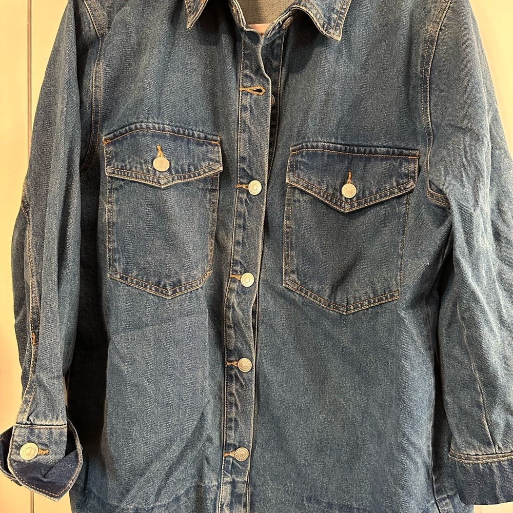 Forever 21 Blue Jean Jacket